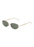 RAY-BAN Metal Oval Sunglasses
