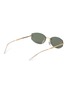 Figure View - Click To Enlarge - RAY-BAN - Metal Oval Sunglasses
