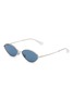 RAY-BAN Metal Oval Sunglasses
