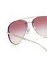 Detail View - Click To Enlarge - RAY-BAN - Metal Aviator Sunglasses
