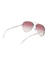 Figure View - Click To Enlarge - RAY-BAN - Metal Aviator Sunglasses