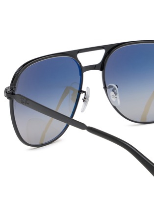 Detail View - Click To Enlarge - RAY-BAN - Metal Aviator Sunglasses