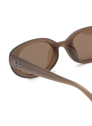 Detail View - Click To Enlarge - RAY-BAN - Acetate Oval Sunglasses
