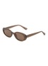 Main View - Click To Enlarge - RAY-BAN - Acetate Oval Sunglasses