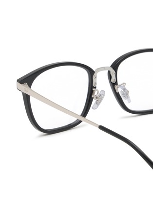 Detail View - Click To Enlarge - RAY-BAN - Acetate Metal Square Optical Glasses
