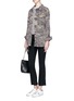 Figure View - Click To Enlarge - TOPSHOP - Camouflage print twill jacket