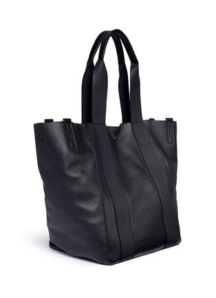 Detail View - Click To Enlarge - ALEXANDER WANG - Convertible bovine leather tote bag