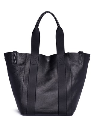 Main View - Click To Enlarge - ALEXANDER WANG - Convertible bovine leather tote bag