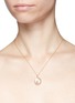 Detail View - Click To Enlarge - LOQUET LONDON - Diamond 18k rose gold Chinese New Year charm – Ox
