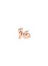 Main View - Click To Enlarge - LOQUET LONDON - 18k rose gold diamond Chinese New Year charm - Tiger