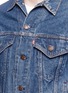 Detail View - Click To Enlarge - ALBUM - Mascot logo patch vintage denim jacket