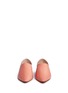 Front View - Click To Enlarge - ACNE STUDIOS - Leather babouche slides
