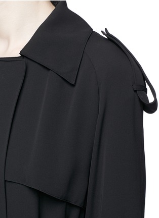 Detail View - Click To Enlarge - MS MIN - Soft silk trench coat