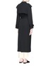 Back View - Click To Enlarge - MS MIN - Soft silk trench coat