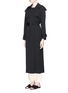 Front View - Click To Enlarge - MS MIN - Soft silk trench coat