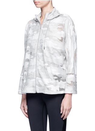 Front View - Click To Enlarge - 72993 - 'Descender' camouflage lace drawstring jacket