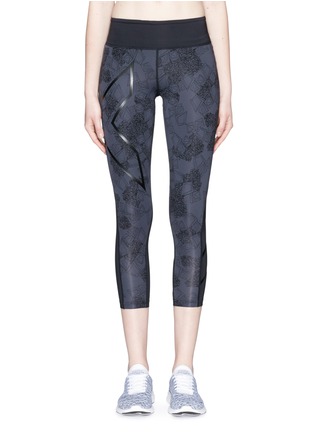 Main View - Click To Enlarge - 2XU - 'Pattern' compression 7/8 performance leggings