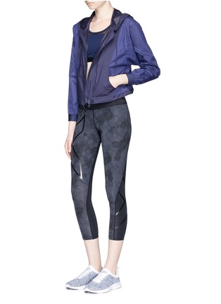 Figure View - Click To Enlarge - 2XU - 'Pattern' compression 7/8 performance leggings