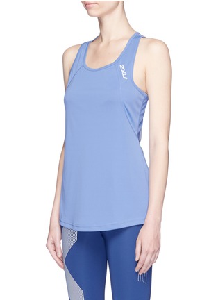 Front View - Click To Enlarge - 2XU - 'X-Vent' racerback performance tank top