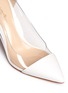 Detail View - Click To Enlarge - GIANVITO ROSSI - 'Plexi' clear PVC leather pumps