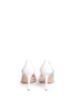 Back View - Click To Enlarge - GIANVITO ROSSI - 'Plexi' clear PVC leather pumps