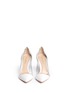 Front View - Click To Enlarge - GIANVITO ROSSI - 'Plexi' clear PVC leather pumps