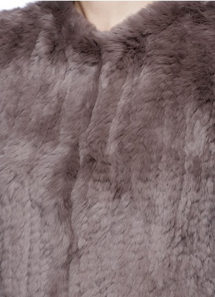 Detail View - Click To Enlarge - 72348 - 'Libby' rabbit fur vest