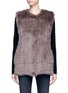 Main View - Click To Enlarge - 72348 - 'Libby' rabbit fur vest