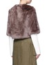 Back View - Click To Enlarge - 72348 - 'Mackenzie' rabbit fur cropped jacket