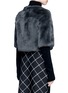 Back View - Click To Enlarge - 72348 - 'Mackenzie' rabbit fur cropped jacket