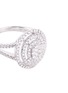 Detail View - Click To Enlarge - LC COLLECTION JEWELLERY - Diamond 18k gold circular cutout ring