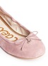 Detail View - Click To Enlarge - SAM EDELMAN - 'Felicia' suede ballet flats