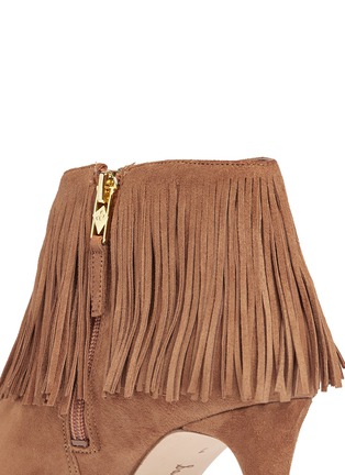 Detail View - Click To Enlarge - SAM EDELMAN - 'Kandice' fringe suede ankle boots