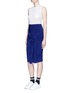 Figure View - Click To Enlarge - NORMA KAMALI - All In One Mini' convertible jersey skirt top