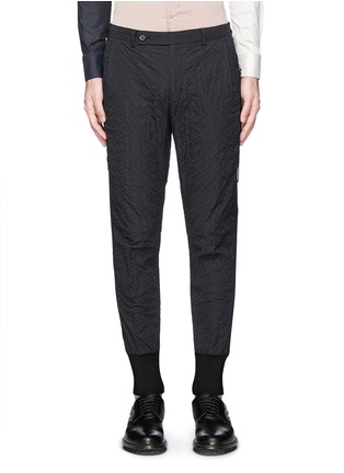 Main View - Click To Enlarge - WOOYOUNGMI - Embroidered jogging pants