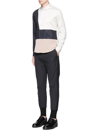 Figure View - Click To Enlarge - WOOYOUNGMI - Embroidered jogging pants