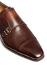 Detail View - Click To Enlarge - MAGNANNI - Two-tone leather monk strap shoes