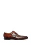 Main View - Click To Enlarge - MAGNANNI - Two-tone leather monk strap shoes