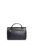 Back View - Click To Enlarge - PROENZA SCHOULER - 'PS1' medium variegated grommet leather satchel