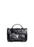 Main View - Click To Enlarge - PROENZA SCHOULER - 'PS1' medium variegated grommet leather satchel