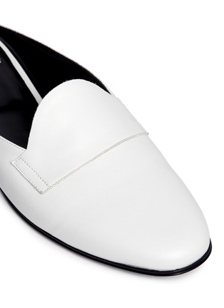 Detail View - Click To Enlarge - PIERRE HARDY - Calfskin leather slide mules