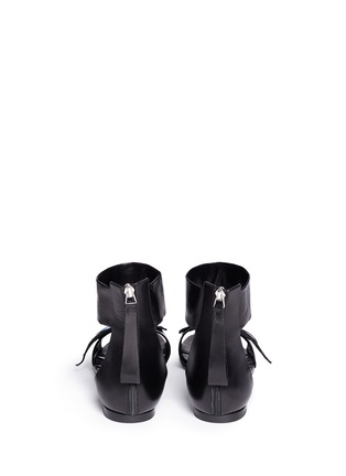 Back View - Click To Enlarge - PIERRE HARDY - 'Oh Roy' eye appliqué leather sandals