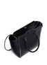 Detail View - Click To Enlarge - VALENTINO GARAVANI - 'Rockstud' medium leather zip tote