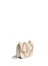 Figure View - Click To Enlarge - VALENTINO GARAVANI - 'Native Couture 1975 Rockstud Lock' small leather chain bag