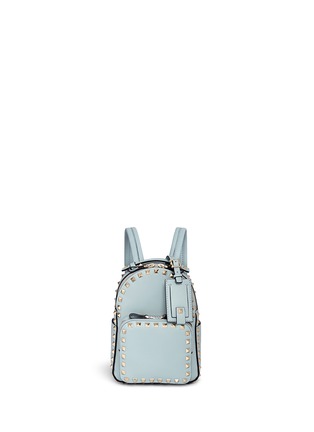 Main View - Click To Enlarge - VALENTINO GARAVANI - 'Rockstud' mini leather backpack