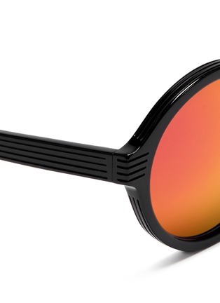 Detail View - Click To Enlarge - ANDERNE - 'Luftballons' acetate mirror round sunglasses