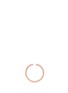 Figure View - Click To Enlarge - MARIA BLACK - 'Hue' rose gold plated sterling silver ring