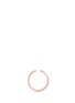 Figure View - Click To Enlarge - MARIA BLACK - 'Kyla' rose gold plated sterling silver ring