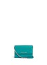 Main View - Click To Enlarge - MICHAEL KORS - 'Jet Set Travel' saffiano leather phone crossbody bag