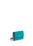 Figure View - Click To Enlarge - MICHAEL KORS - 'Jet Set Travel' saffiano leather phone crossbody bag